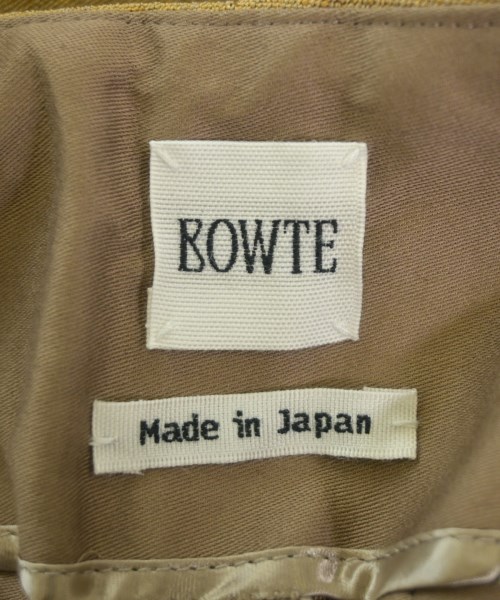 BOWTE（バウト）スラックス ベージュ サイズ:0(XS位) レディース/2200720793192