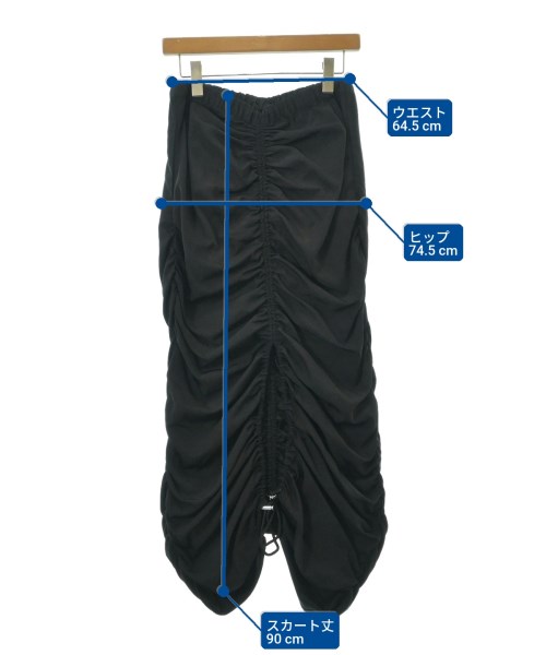 ANNA SUI NYC（アナスイエヌワイシー）ロング・マキシ丈スカート 黒 サイズ:F レディース/2200604648594