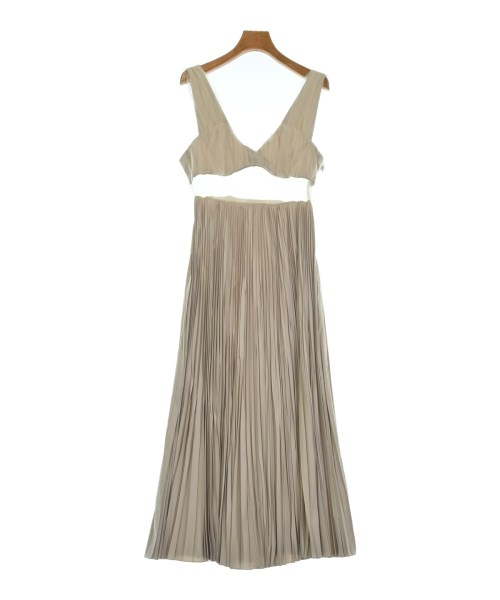 mila schon by chika kisada(ミラショーンバイチカキサダ)ワンピース ベージュ サイズ:40(M位)/2200649520015