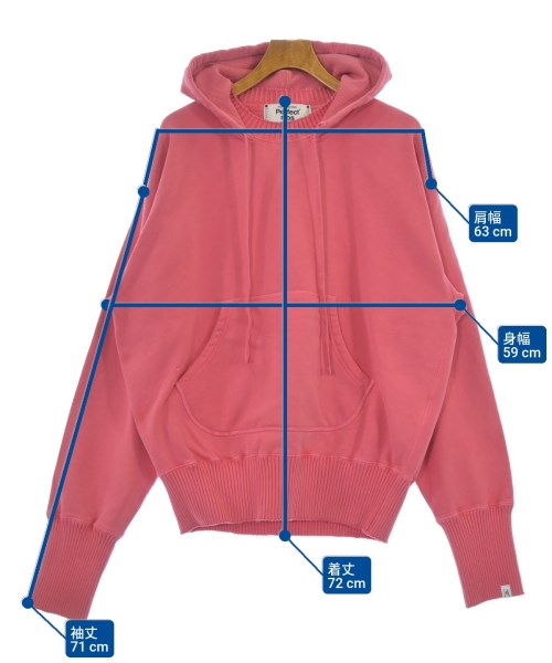 Perfect ribs（パーフェクトリブス）パーカー ピンク サイズ:XL メンズ/2200636074040