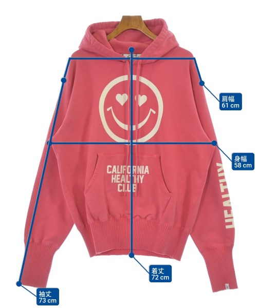 Perfect ribs（パーフェクトリブス）パーカー ピンク サイズ:XL メンズ/2200636074064