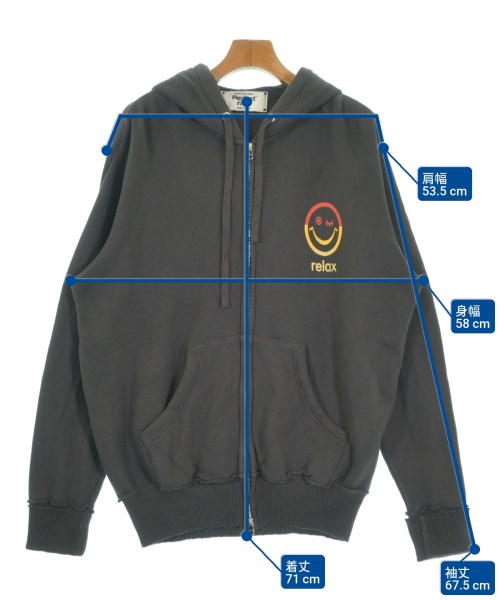 Perfect ribs（パーフェクトリブス）パーカー グレー サイズ:XL メンズ/2200669218022