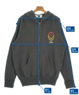 Perfect ribs（パーフェクトリブス）パーカー グレー サイズ:XL メンズ/2200669218022