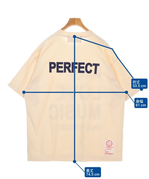 Perfect ribs（パーフェクトリブス）Tシャツ・カットソー ベージュ サイズ:XL メンズ/2200662924081