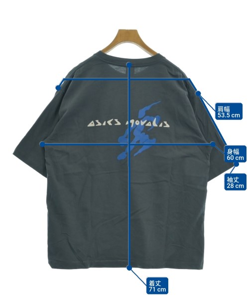 ASICS NOVALIS（アシックスノバリス）Tシャツ・カットソー 青 サイズ:XL メンズ/2200715484227