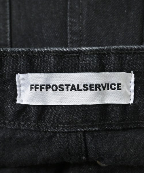 FFFPOSTALSERVICE（トリプルエフポスタルサービス）デニムパンツ 黒 サイズ:34(XL位) メンズ/2200614158106