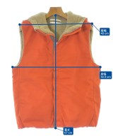 RANRA（ランラ）ダウンジャケット/ダウンベスト オレンジ サイズ:M メンズ/2200659389015