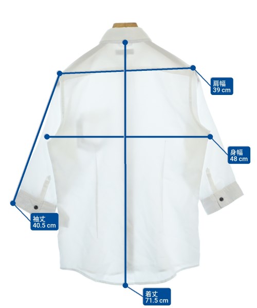 -（ソノタ）カジュアルシャツ 白 サイズ:01(S位) メンズ/2200582459670