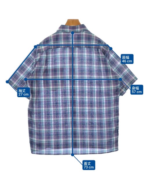 GALLERY 1950（ギャラリーナインティーンフィフティ）カジュアルシャツ 紺 サイズ:M メンズ/2200536391117