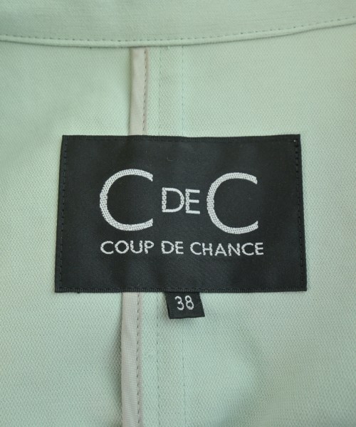 COUP DE CHANCE（クードシャンス）トレンチコート 青 サイズ:38(M位) レディース/2200604275875