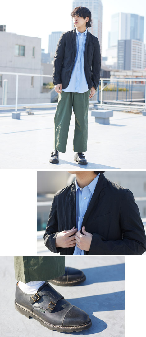 今年もワイドパンツで決まり