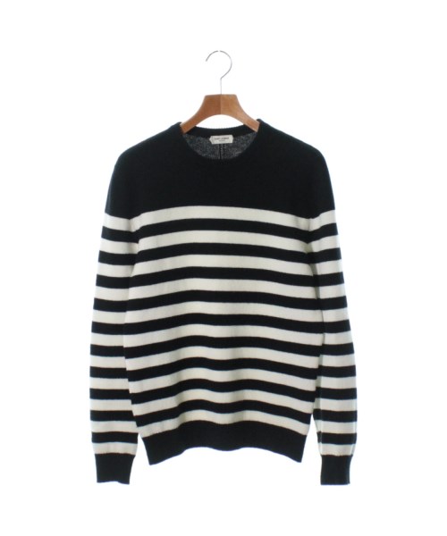 Saint Laurent Paris／ボーダーニット 2015年秋冬発売 カシミヤ　