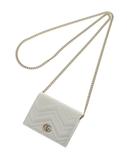 GUCCI／GGマーモント コンパクト チェーンウォレット 625693　
