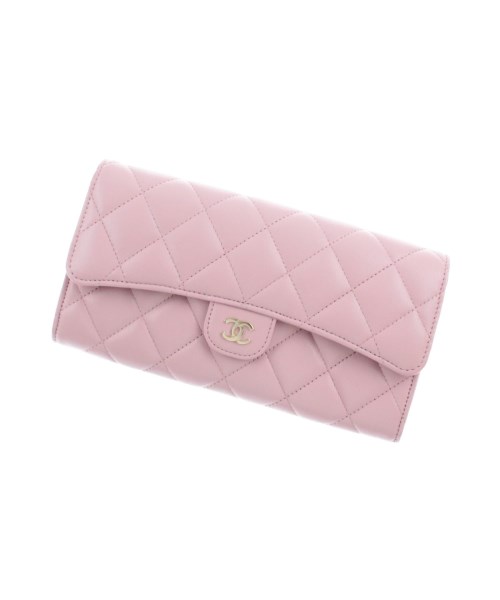 CHANEL／マトラッセ クラシック ロングフラップウォレット AP0241