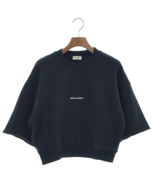 Saint Laurent Paris／【WOMEN】ロゴ 5分袖スウェット