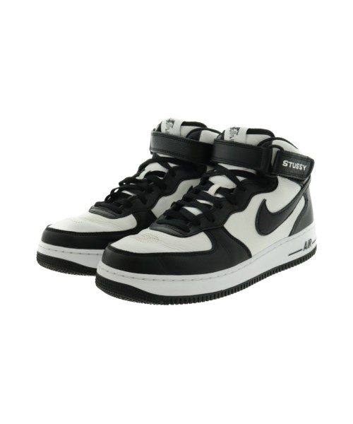 STUSSY ステューシー／× Nike Air Force 1 Mid "Black and Light Bone"