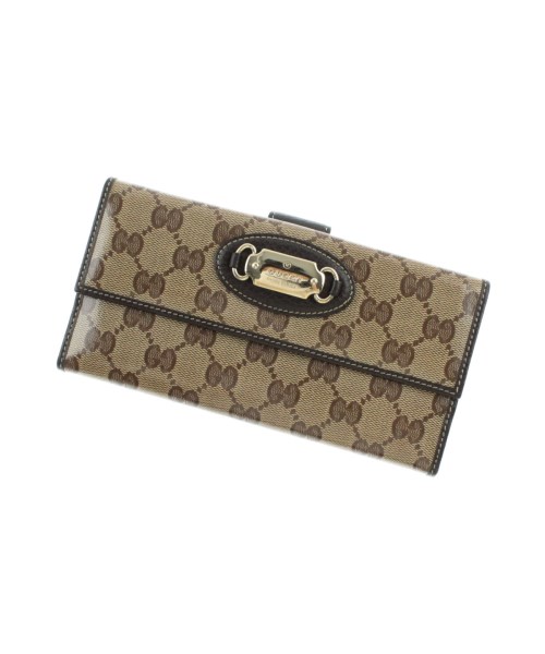GUCCI／GGクリスタル Wホック 長財布 231841