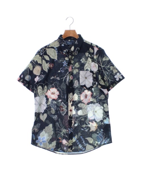 GUCCI／ボタニカル柄 コットン半袖シャツ