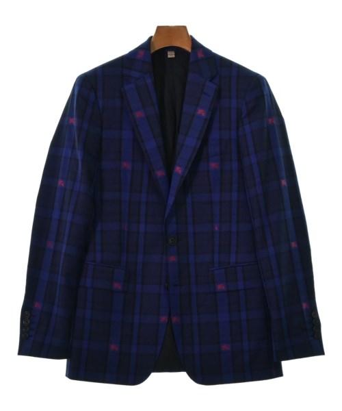 BURBERRY／バーバリーロゴチェックジャケット ウール