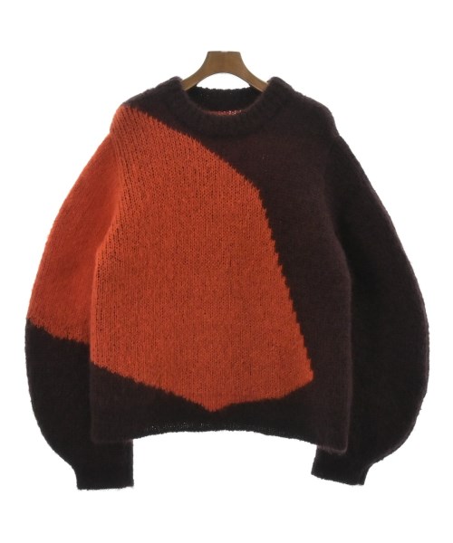 JIL SANDER／【MEN】カラー切替長袖ニットセーター 2021年秋冬発売 ウール ナイロン