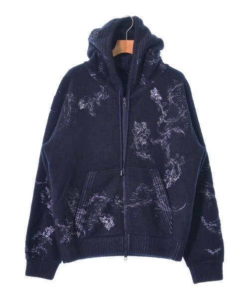 LOUIS VUITTON／エンブロイダリーLVフラワージップスルーフーディ 2020年秋冬発売 ウール