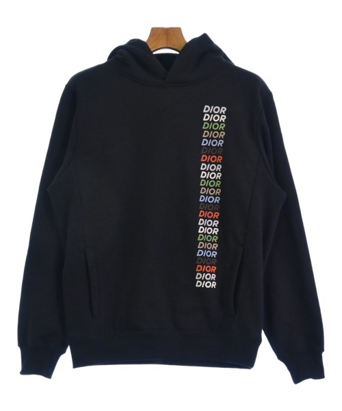 DIOR／2024年春夏発売 Printed Relaxed Fit Cotton Black Hoodie コットン
