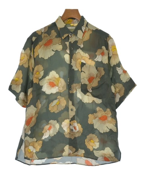 UNITED ARROWS／【MEN】 半袖レギュラーカラーシャツ ボタニカルプリント