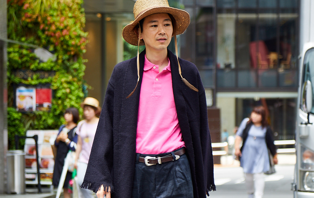 90年代のリアルストリートがファッションソース。 YOSHIOKA