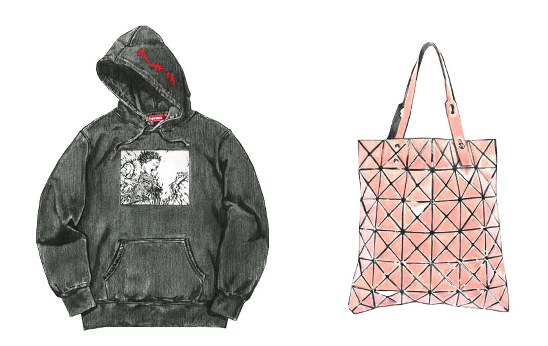 Supreme×AKIRA Arm Hooded Sweatshirt / PLEATS PLEASE ISSEY MIYAKE バッグ