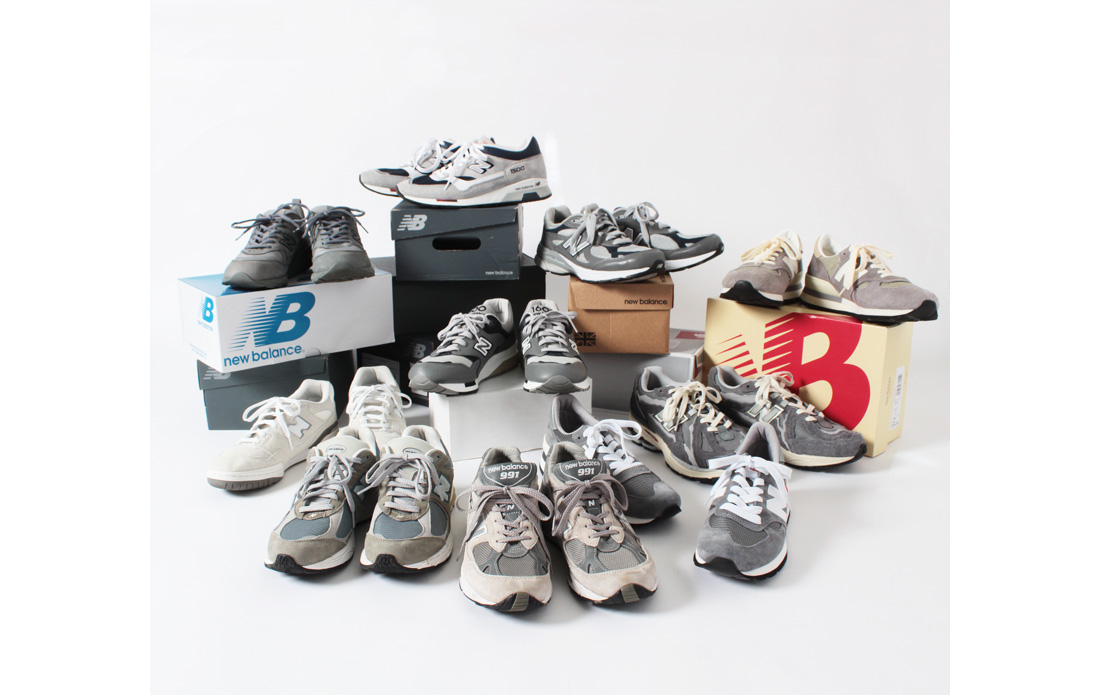 New Balance（ニューバランス）スニーカー 黄 サイズ:US7(25cm位  