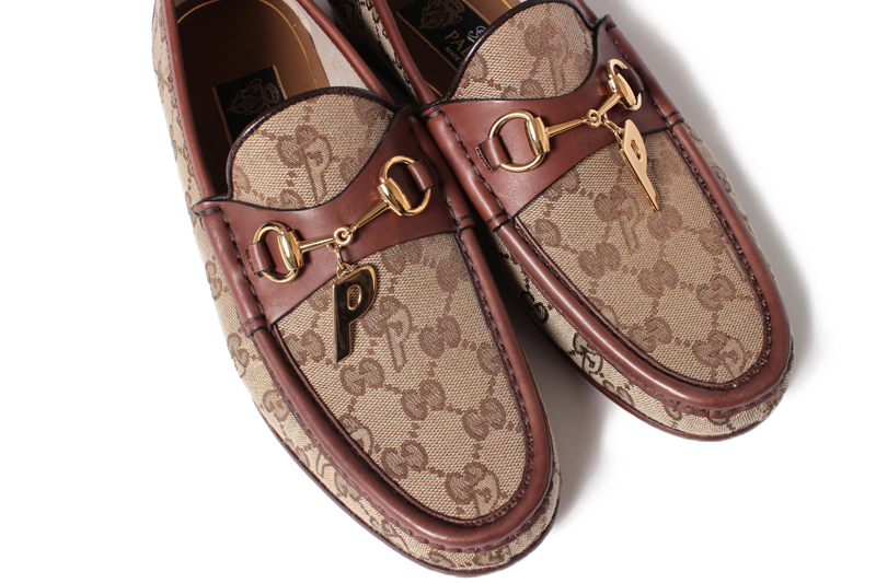 GUCCI × PALACE ホースビットローファー