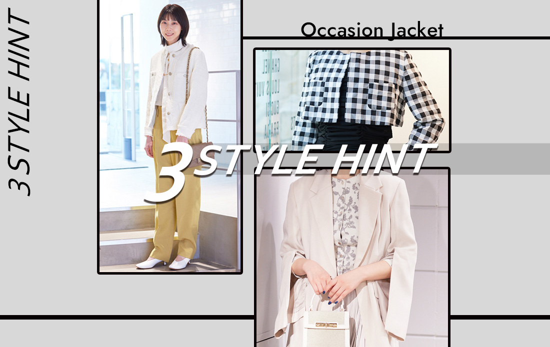 【WOMEN】Occasion Style. <br data-eio=