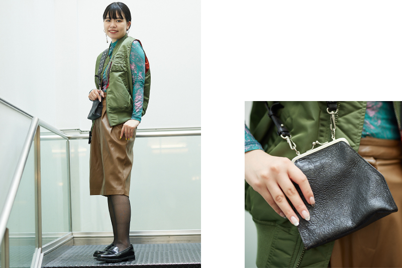 frankie shop レザーパンツ スタイリング