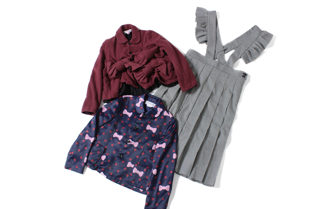 ［COMME des GARCONS GIRL］少女らしいクリーンな世界観