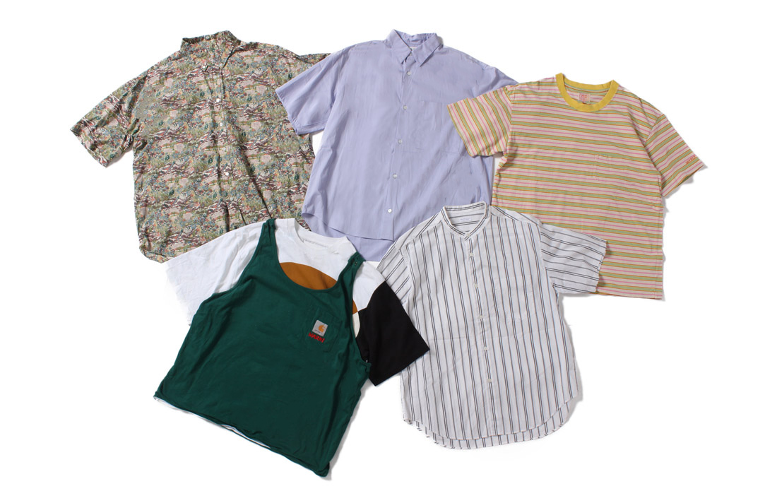 ［MEN］夏の主役アイテム Tシャツ＆半袖シャツのサムネイル