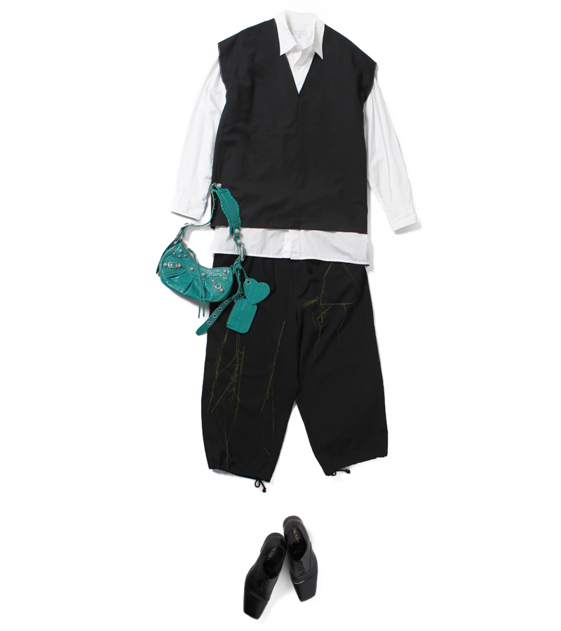 シャツ　yohji yamamoto POUR HOMME