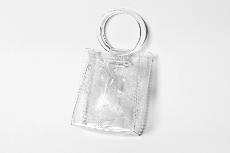 “Transparent Sculptural Bag”