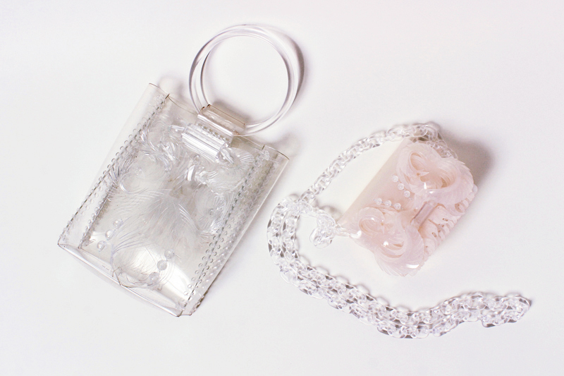 “Transparent Sculptural Bag”
