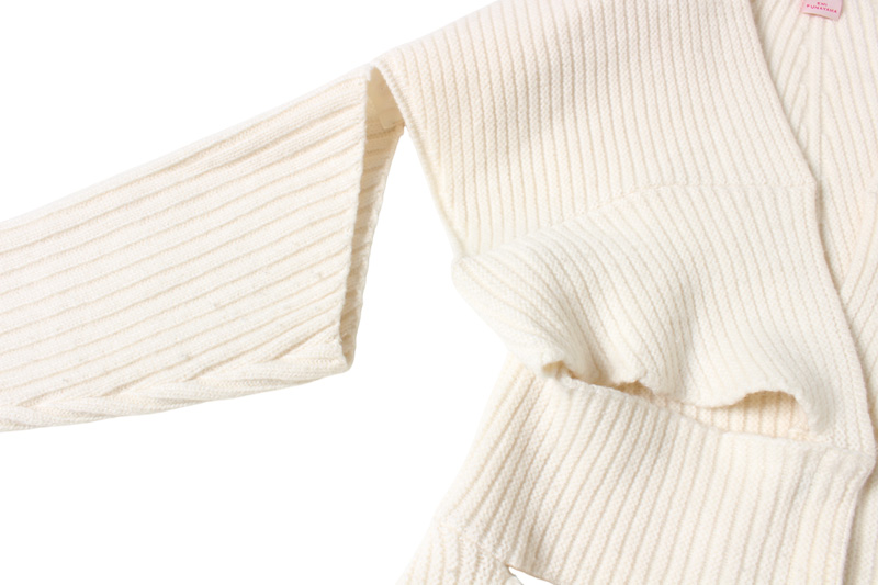 “BANDAGE KNIT CARDIGAN”