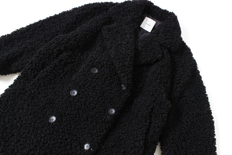 “DOUBLE WOOL LONG COAT