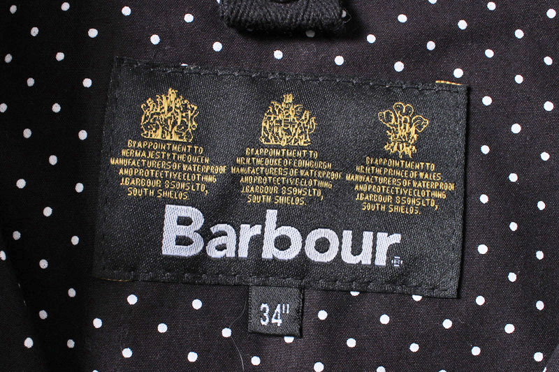 Barbour　タグ