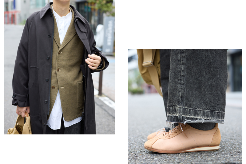 ジャケット シャツ コモリ シューズ エンダースキーマー