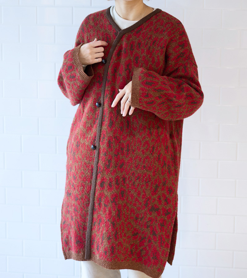 ロングカーディガン　ユウミアリア