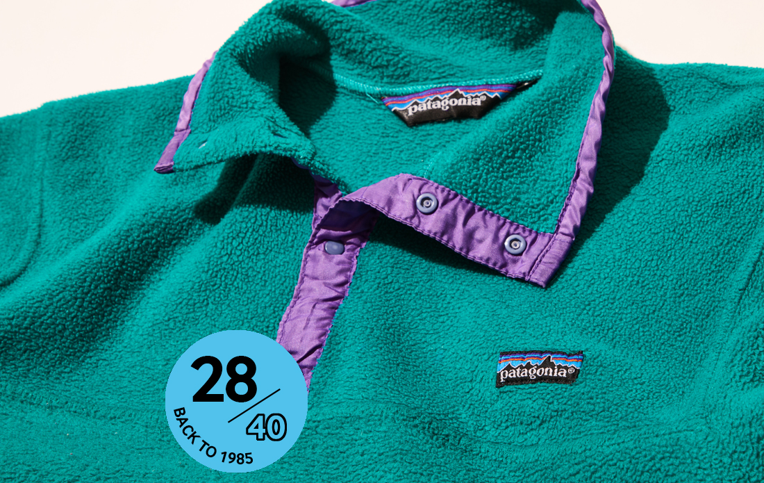 No.28 「1985年生まれの名品たち。」PatagoniaのシンチラスナップT