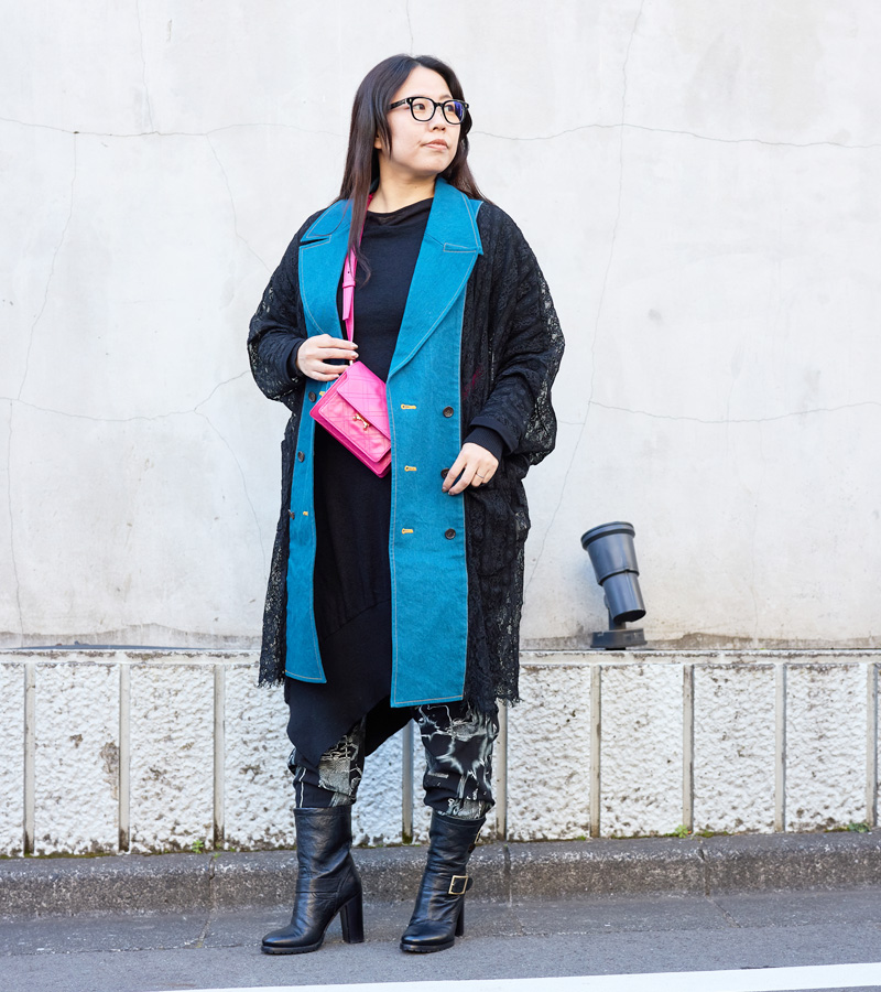 matsushita ロング丈コート