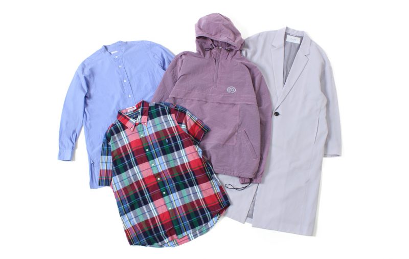 ［MEN］春夏に活躍するシャツ＆ライトアウターを高価買取中！