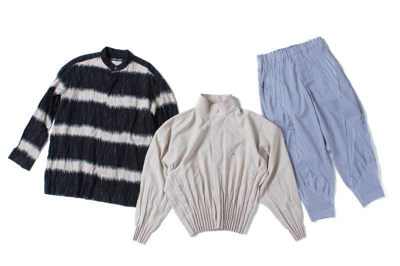 イッセイミヤケ シャツ ブルゾン パンツ