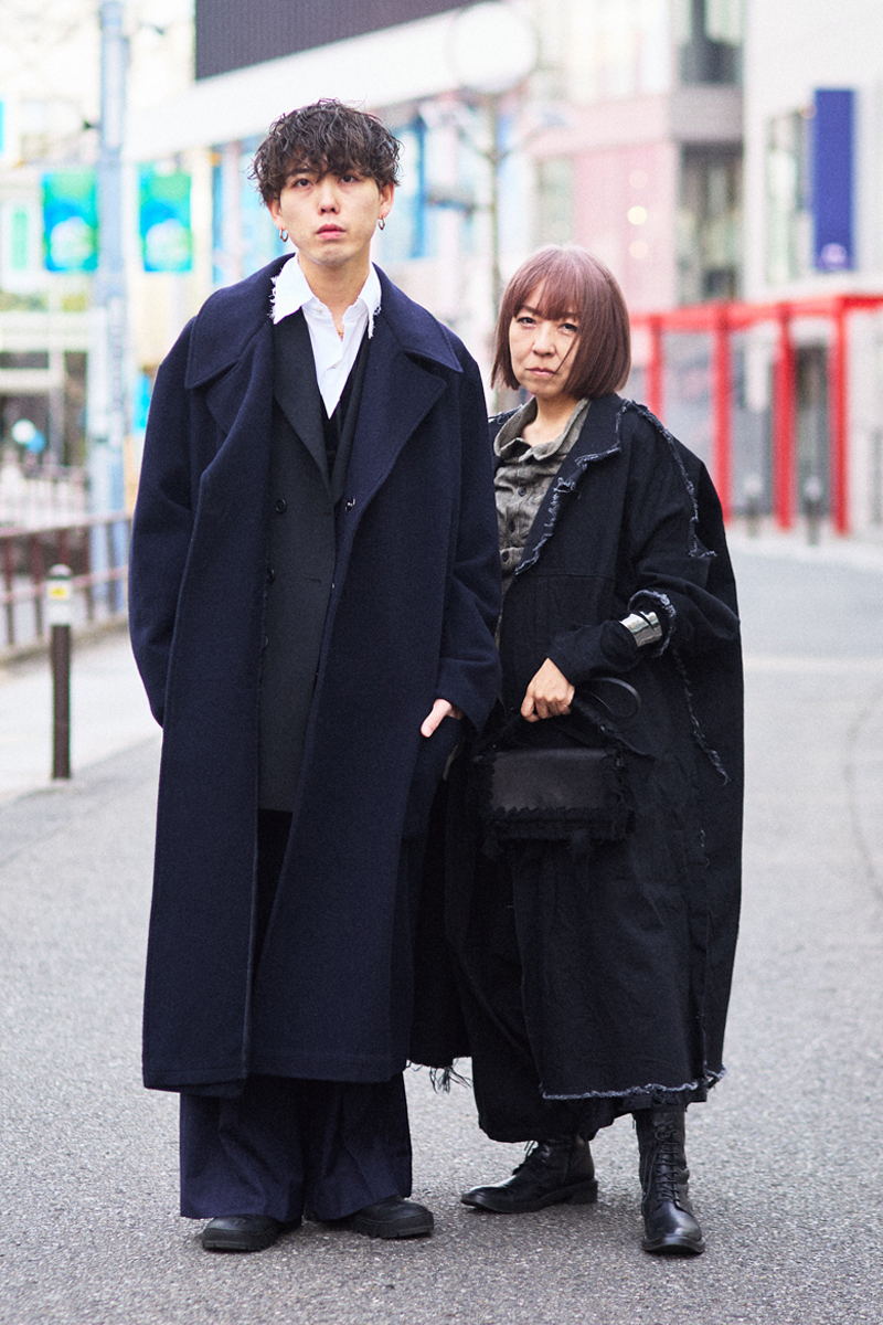 左:下北沢店 TSUJII 右:人材開発室 NOHARA