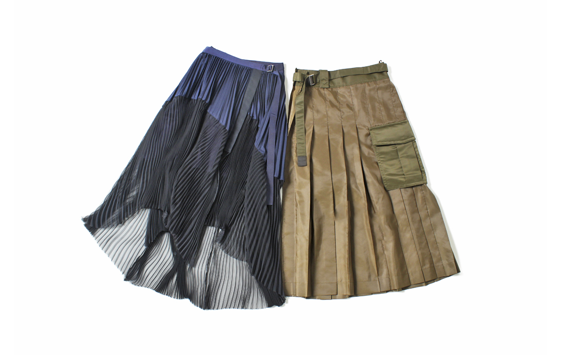 ［sacai］日常で着たくなる、ハイブリッドなスカート