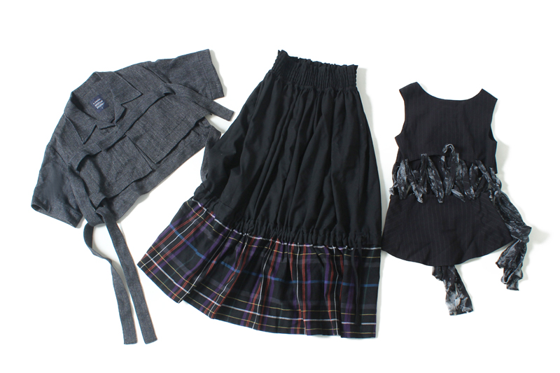 ENFOLD チュールシャツ